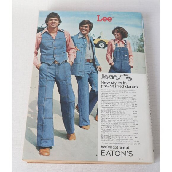 Vintage 1976 Eaton's Spring Summer Catalogue Canada Retro 1970's Fashion - Picture 4 of 4